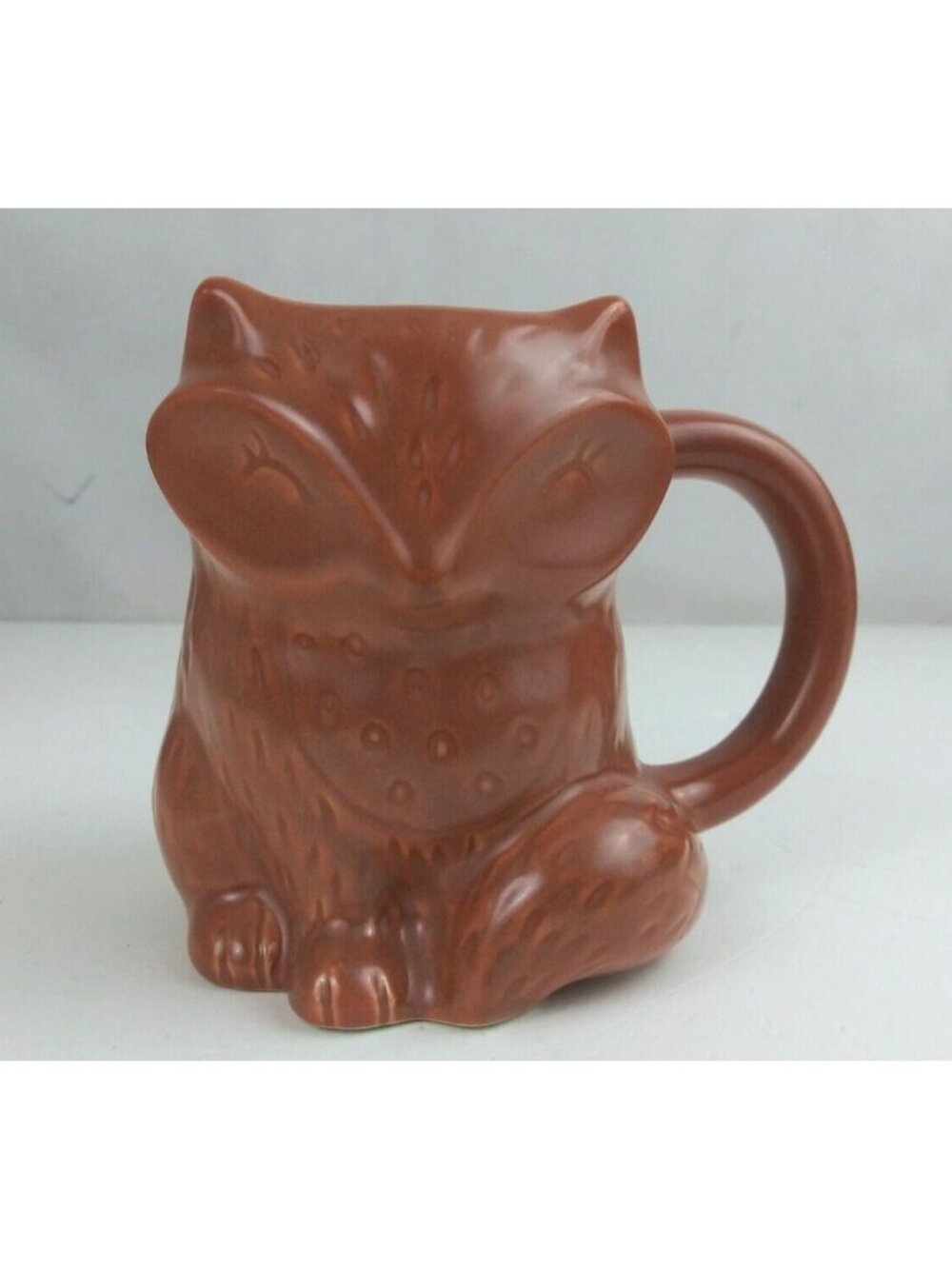 Threshold Stoneware 3D Fox Figural Ceramic Coffee Cup Mug